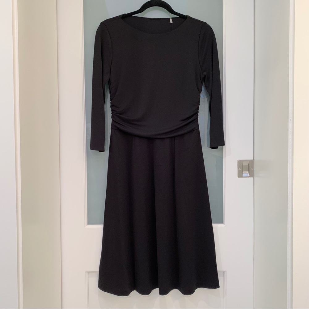 NWT - Elie Tahari Azalea Dress (Black) Size 6 - Picture 4 of 9